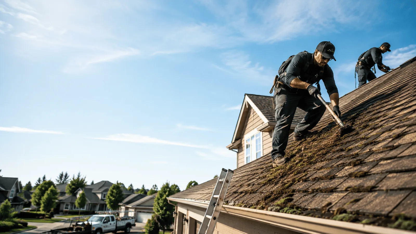 Roof Moss Removal in Central, UT near me